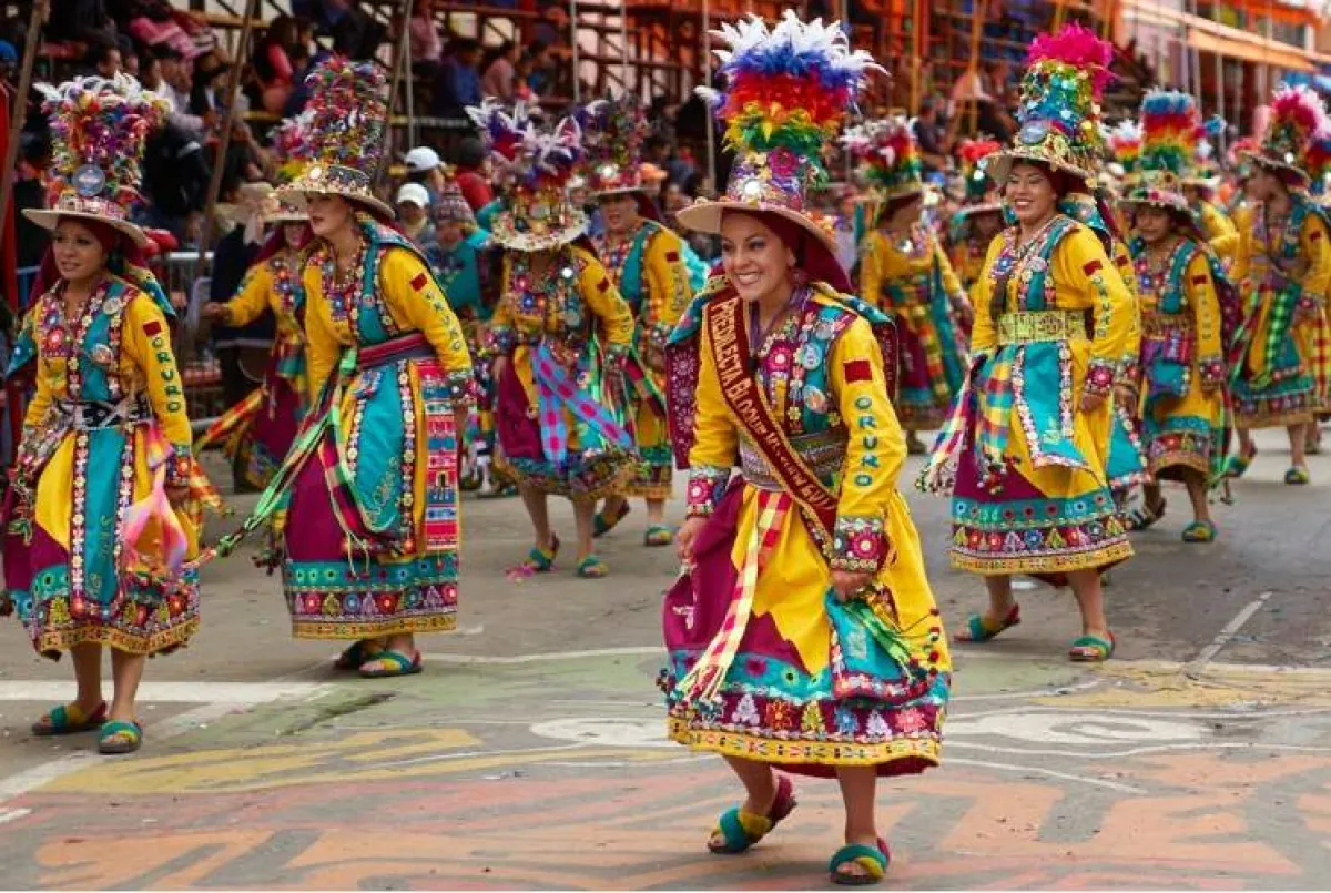 مهرجان أورورو في بوليفيا