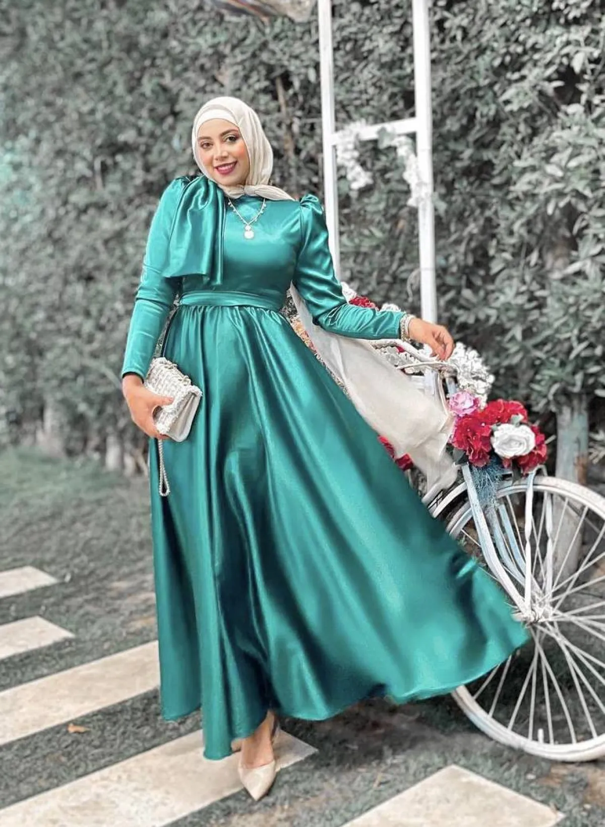 فستان ربيعي