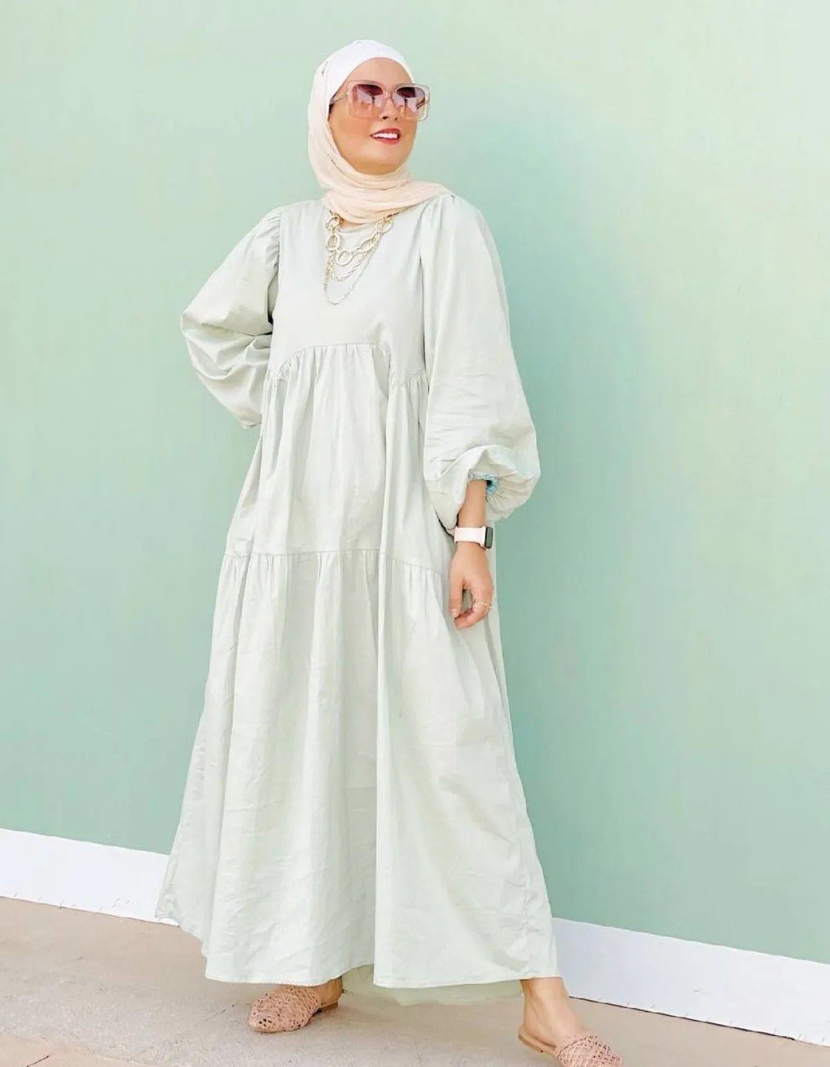 فستان فضفاض