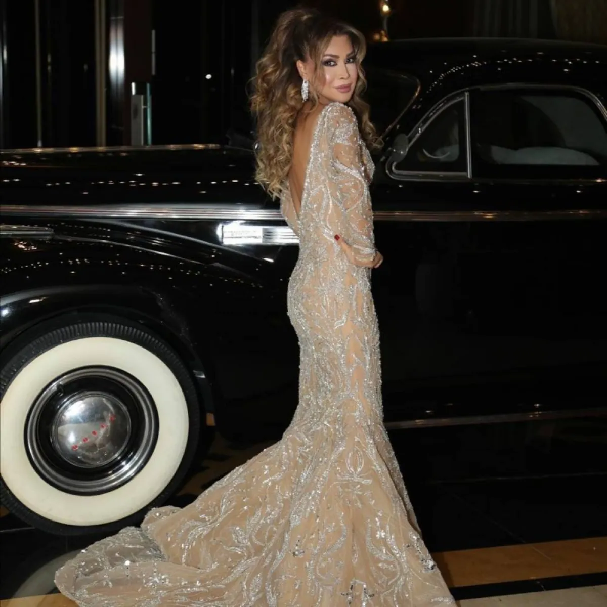 فساتين سهرة من وحي نوال الزغبي