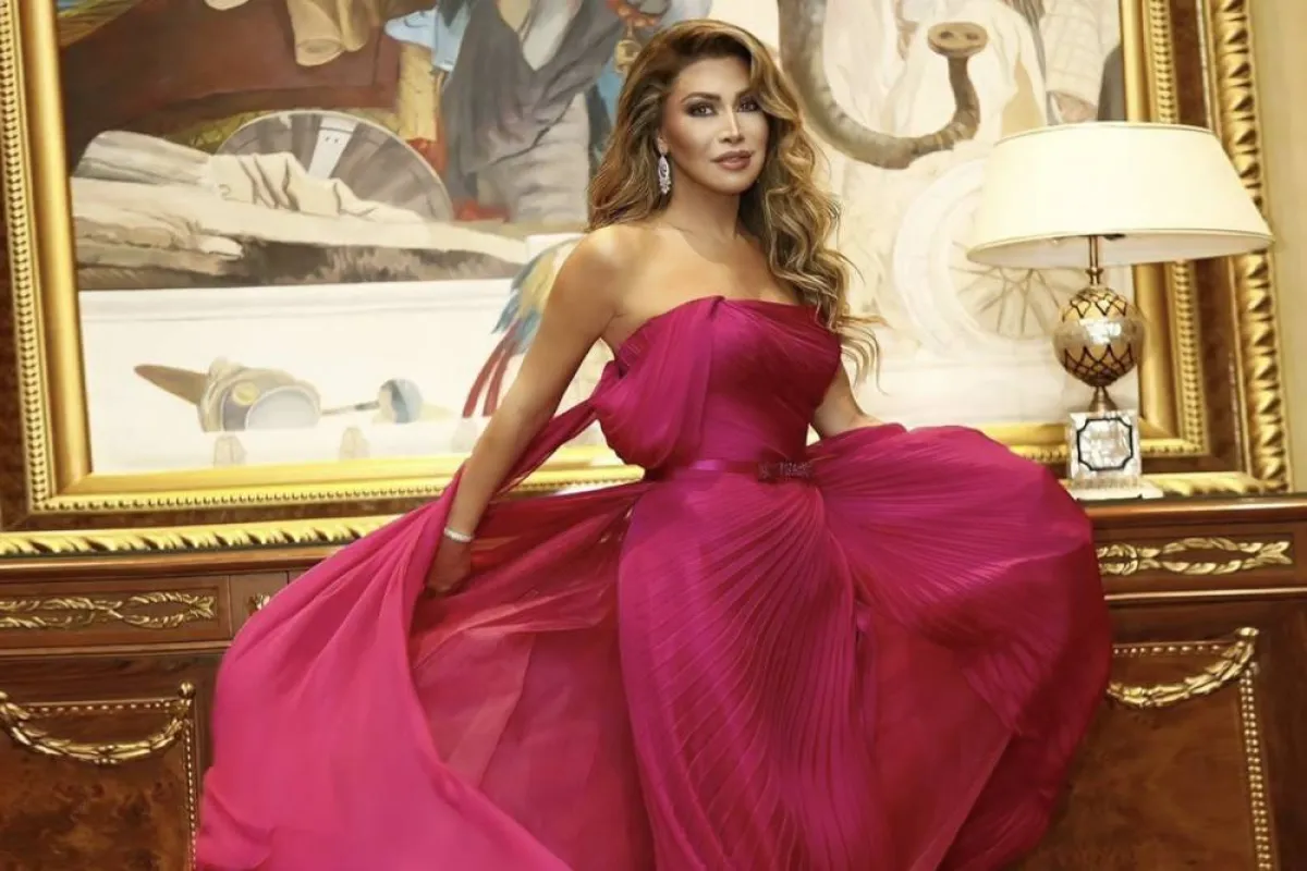 فساتين سهرة من وحي نوال الزغبي