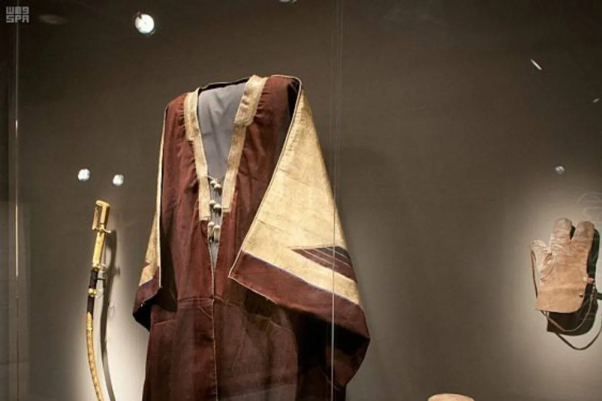 صورة تظهر آثار الزي السعودي مصدر الصورة وكالة الأنباء السعودية واس