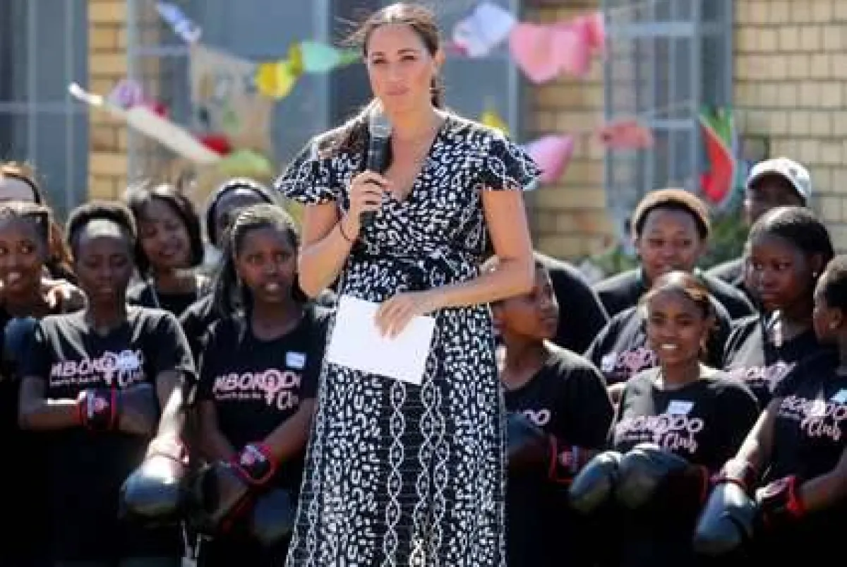 ميغان ماركل تدعم المرأة والفتيات- الصورة من موقع People