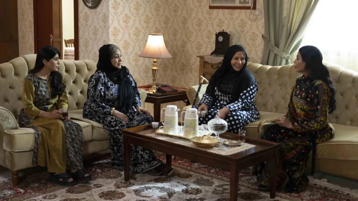 ريم عبدالله، ليلى سلمان ريماس منصور وزارا البلوشي في مسلسل العاصوف 3 - الصورة من المسؤول الإعلامي لمجموعة الـmbc