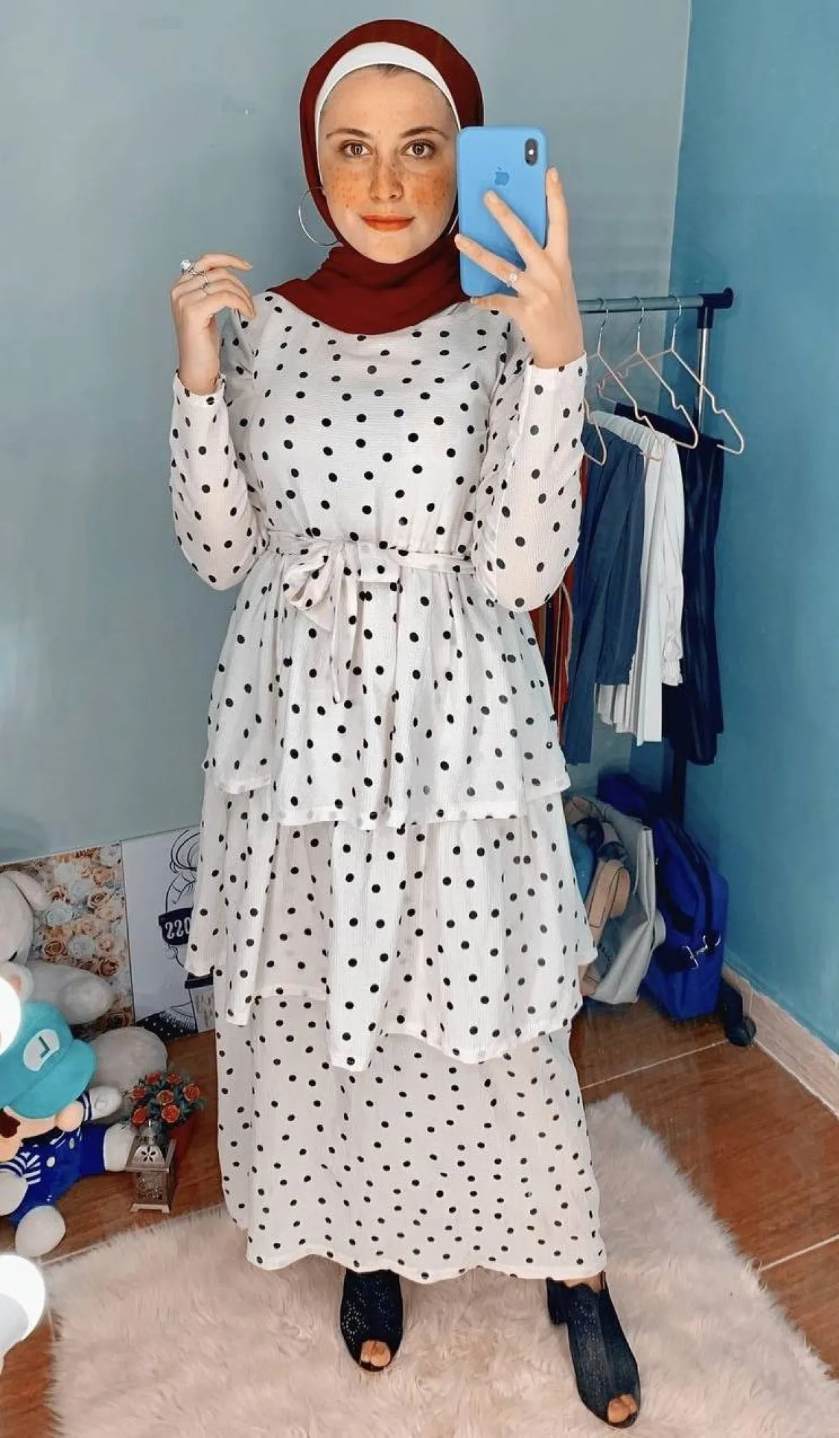 فستان بطبقات متعددة