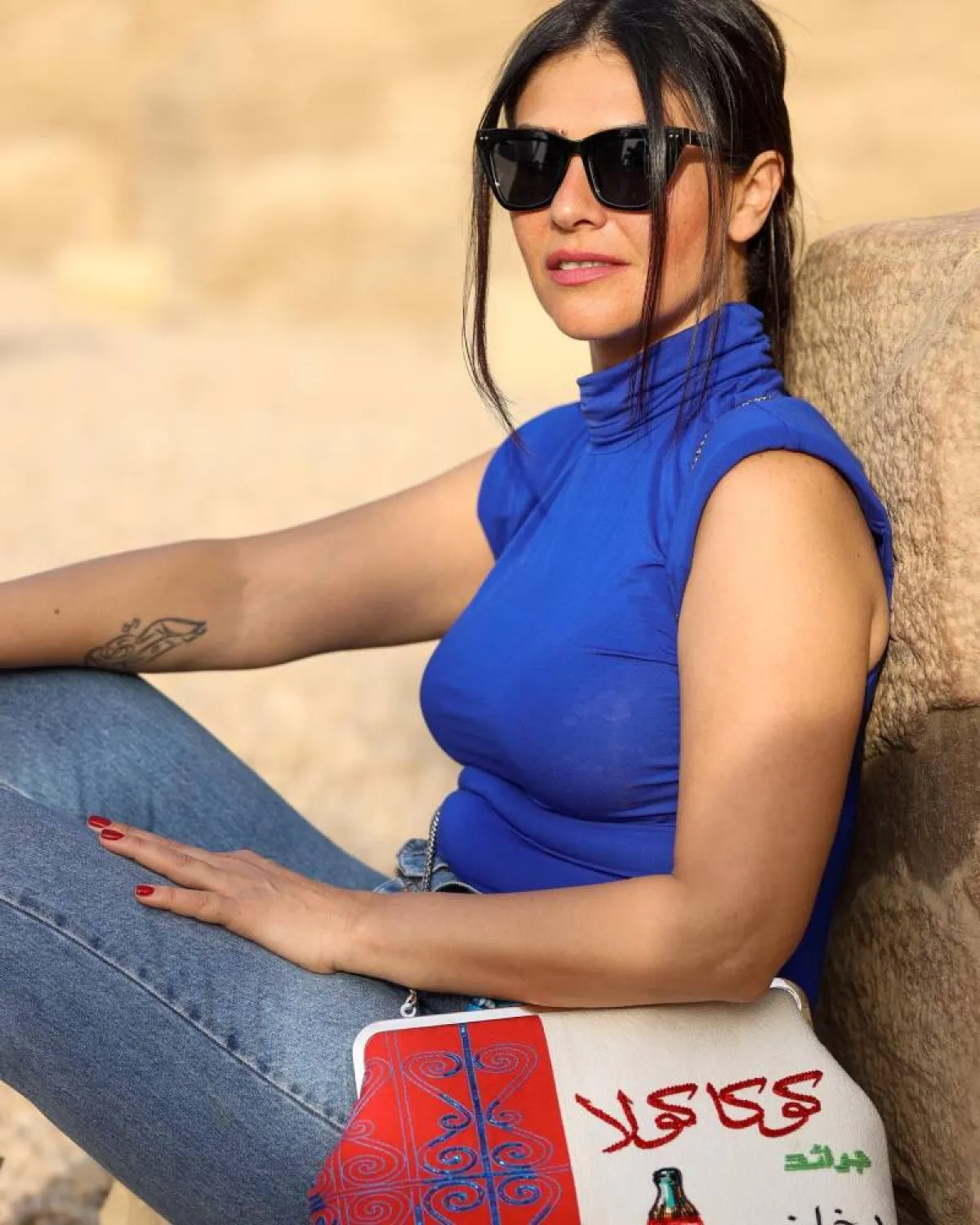 الفنانة بسمة - الصورة من حسابها الرسمي على " فيسبوك "