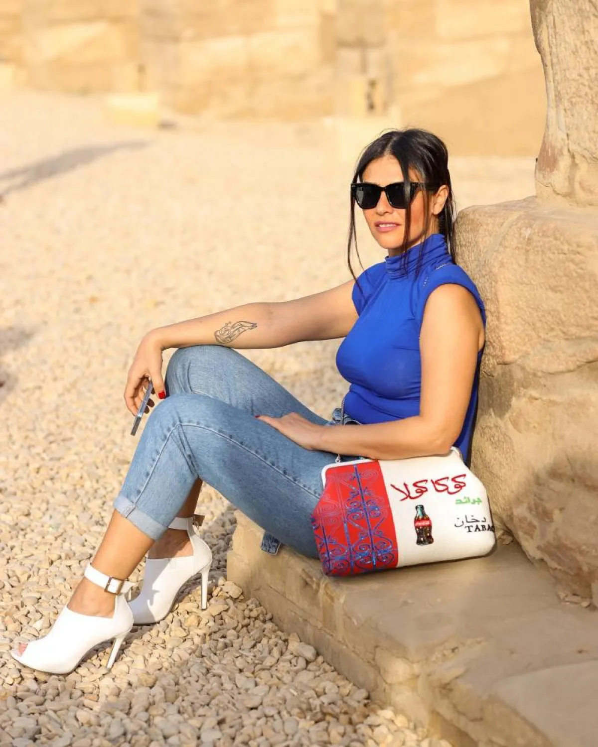 الفنانة بسمة - الصورة من حسابها الرسمي على " فيسبوك "