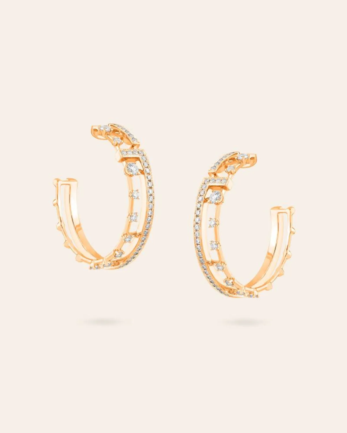 سوار أذن من الذهب والماس من مارلي نيويورك Marli Newyork