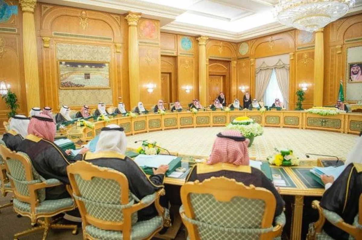 جلسة مجلس الوزراء برئاسة خادم الحرمين الشريفين - الصورة من "واس"