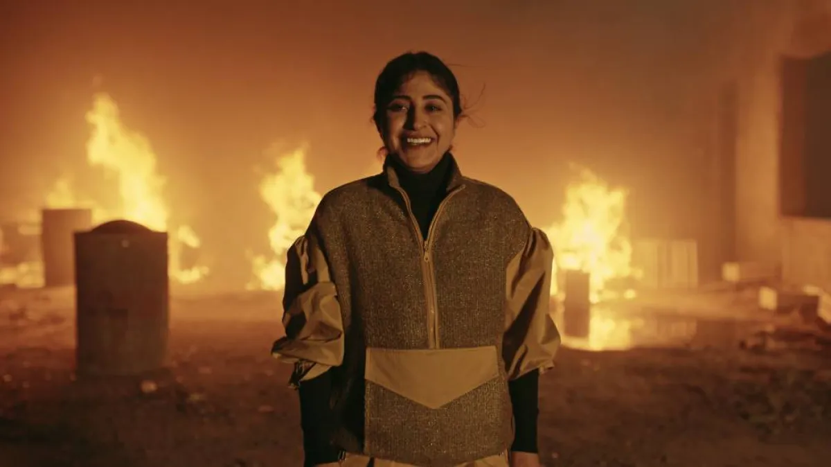 شجون الهاجري في مشهد من مسلسل بيبي على الـmbc1 في رمضان القادم - الصورة من المسؤول الإعلامي لمجموعة الـmbc