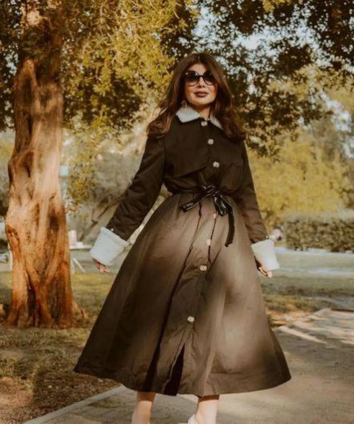 الفنانة إلهام الفضالة - صورة من حسابها الرسمي على " انستغرام "