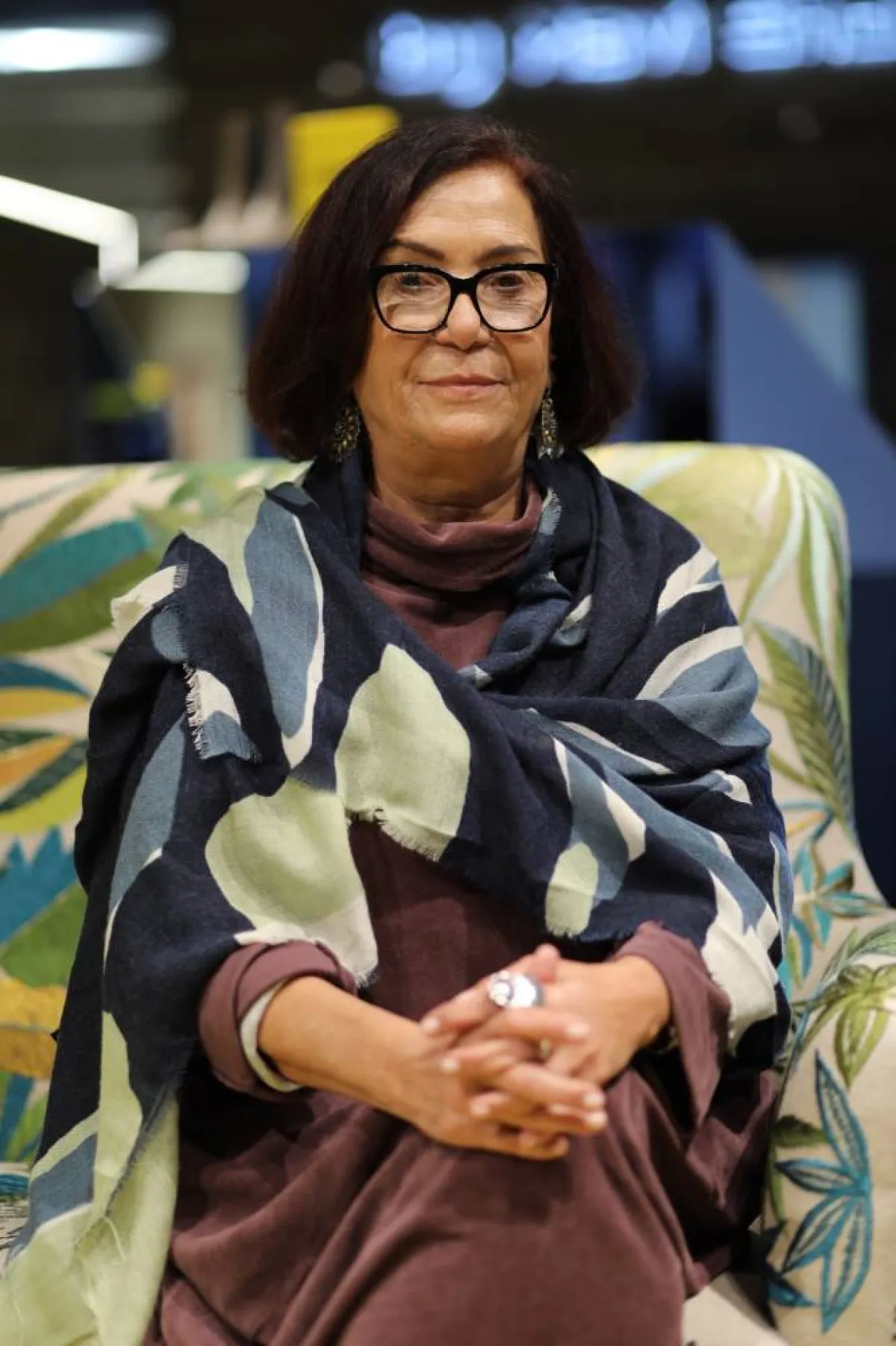 مصممة المجوهرات عزة فهمي 