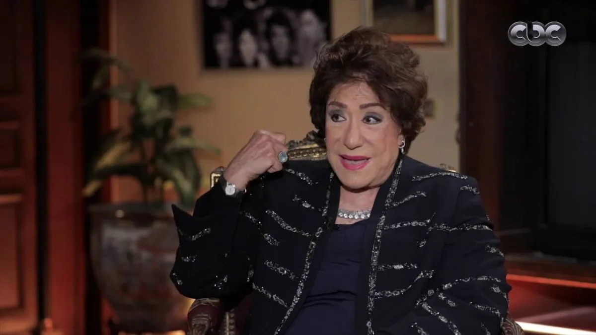 الفنانة سمحية أيوب - الصورة من لقاء سابق لها على شاشة سي بي سي المصرية من حساب القناة على يوتيوب