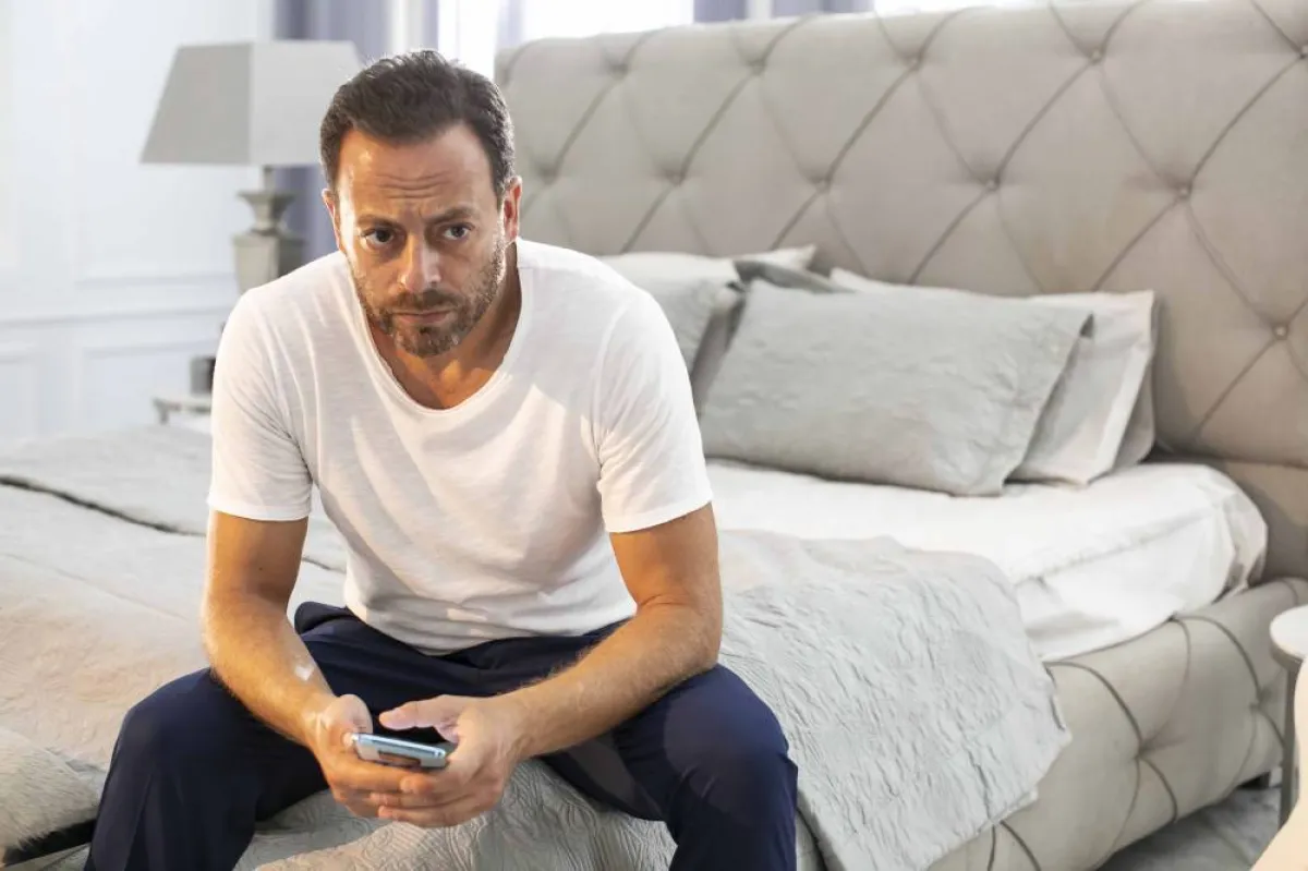 بديع أبو شقرا في مشهد من مسلسل للموت 2 في رمضان القادم على شاشة mbc - الصورة من المسؤول الإعلامي لمجموعة الـmbc