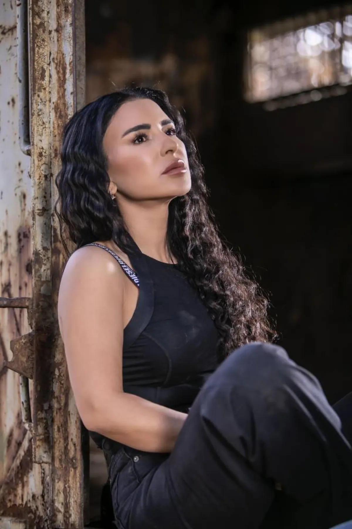 ماغي بوغصن في مشهد من مسلسل للموت 2 في رمضان القادم على شاشة mbc - الصورة من المسؤول الإعلامي لمجموعة الـmbc