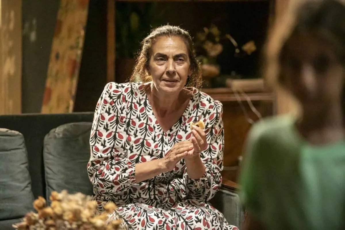 ختام اللحام في مشهد من مسلسل للموت 2 في رمضان القادم على شاشة mbc - الصورة من المسؤول الإعلامي لمجموعة الـmbc