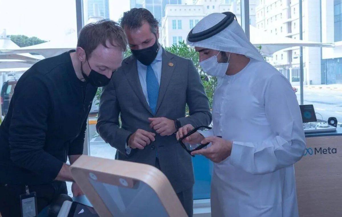 صورة افتتاح مقر ميتا في دبي