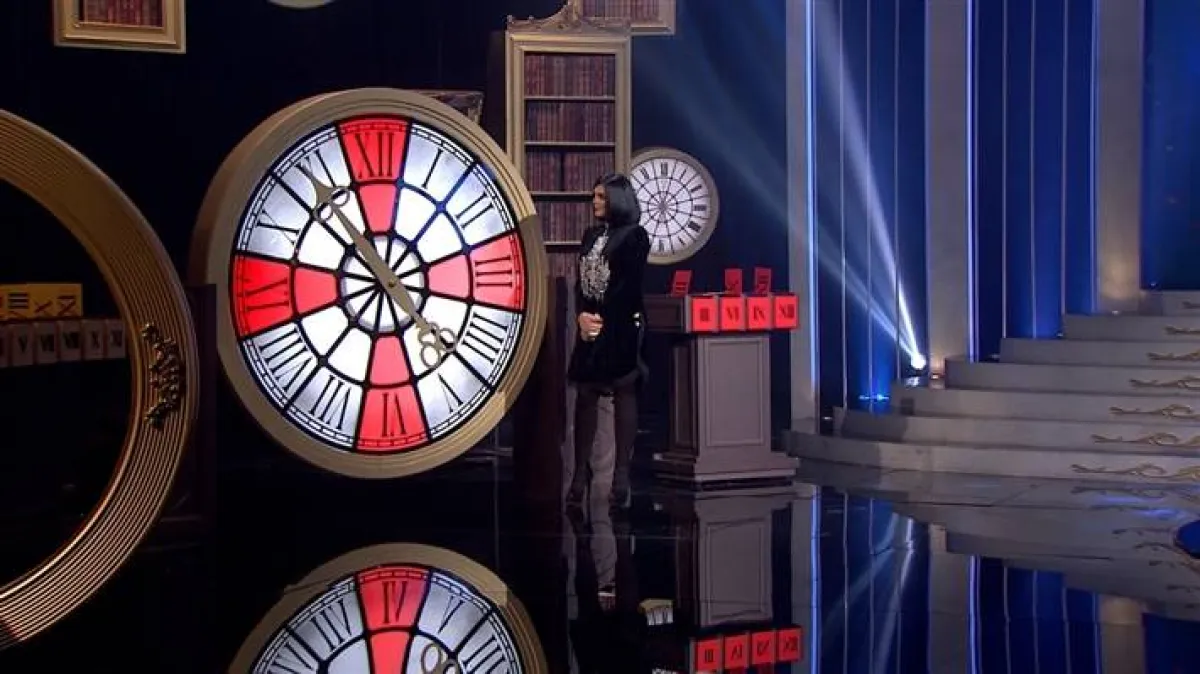 حورية فرغلي في برنامج «حبر سري»- الصورة من حساب شاشة القاهرة والناس على انستغرام