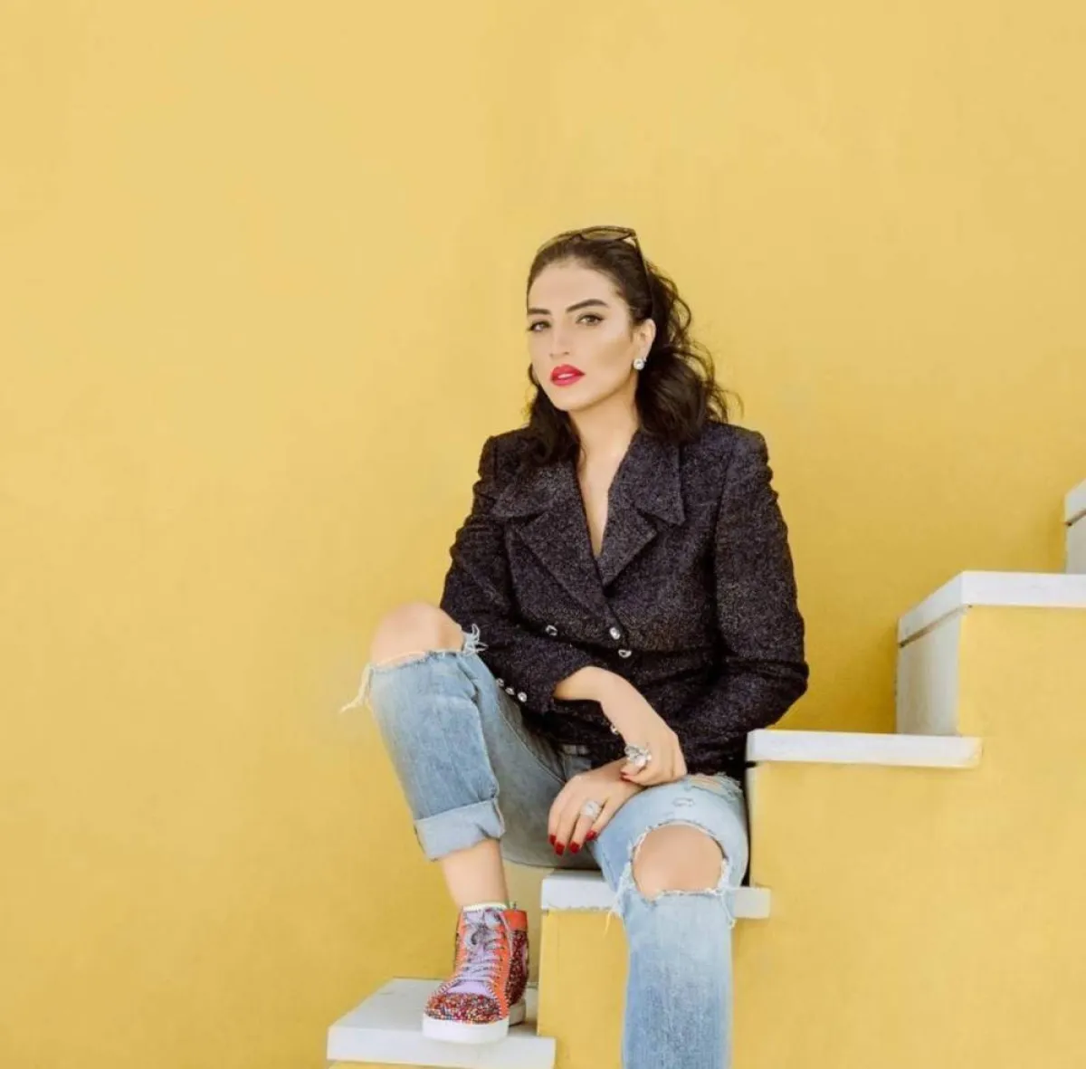 حورية فرغلي - الصورة من صفحتها الرسمية على الفيسبوك