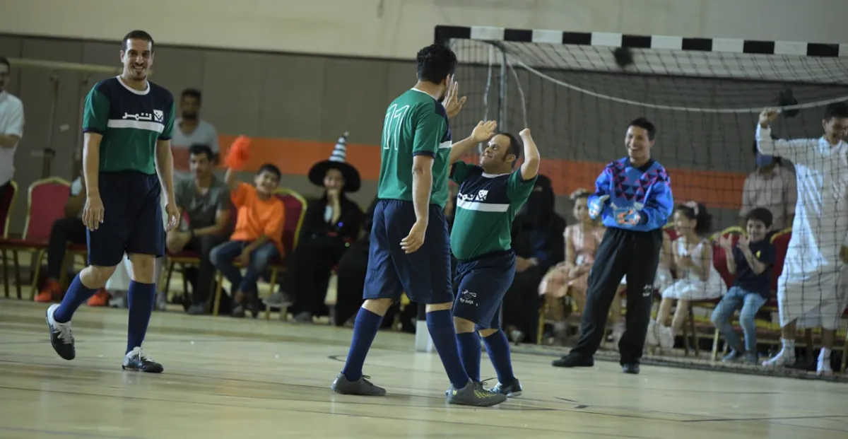 مشهد من الفيلم - الصورة من المسؤول الإعلامي لفيلم "أبطال"