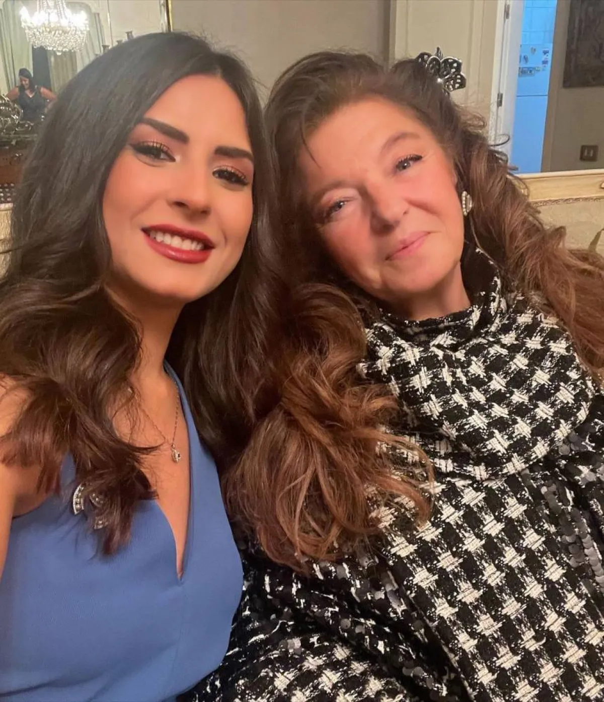  هدى رمزي وريهام أيمن - الصورة من حساب ريهام أيمن الرسمي على  إنستغرام