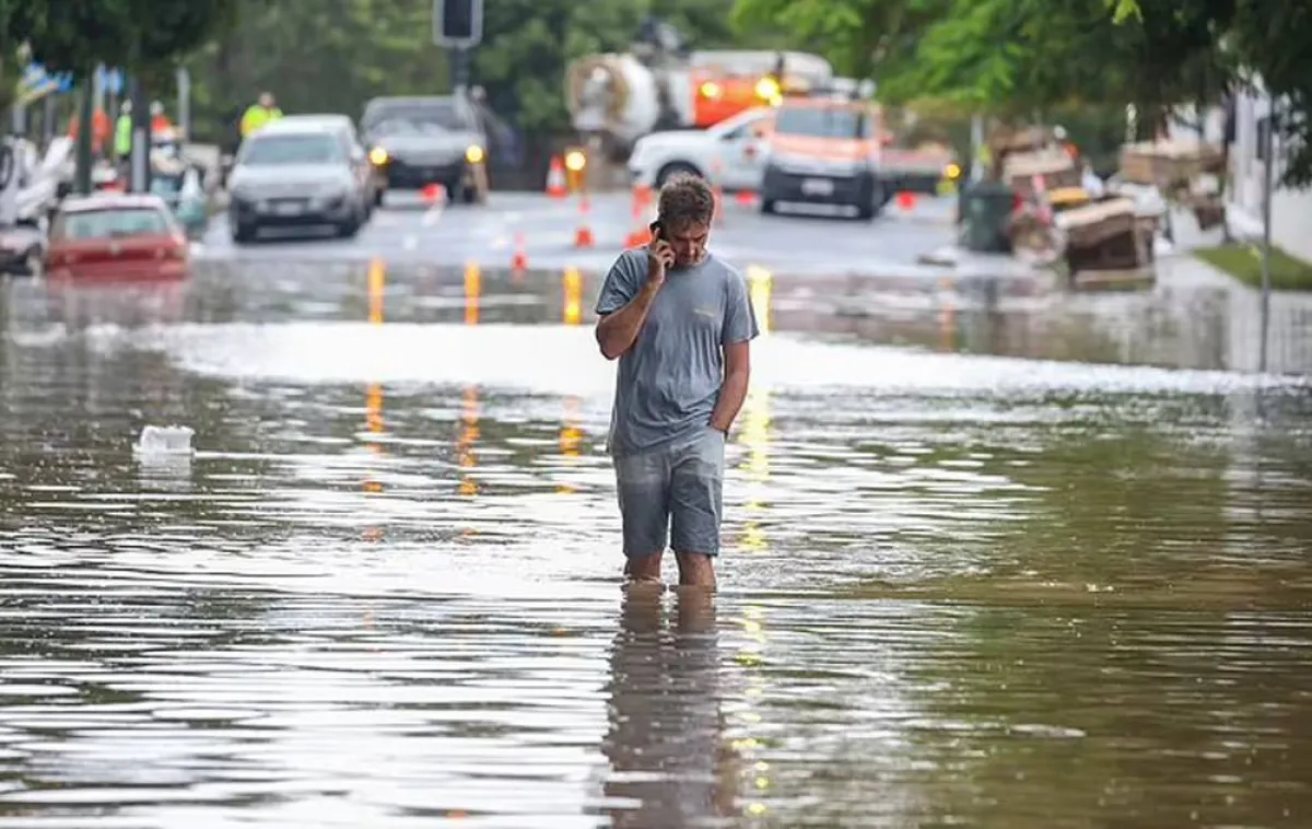 مخلوق غامض يظهر في شوارع أستراليا بعد ليلة ماطرة