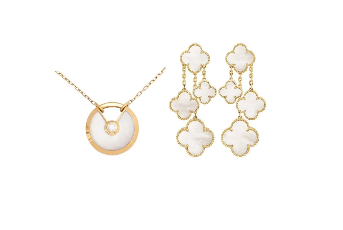 مجوهرات باللون الأبيض لصيف 2022