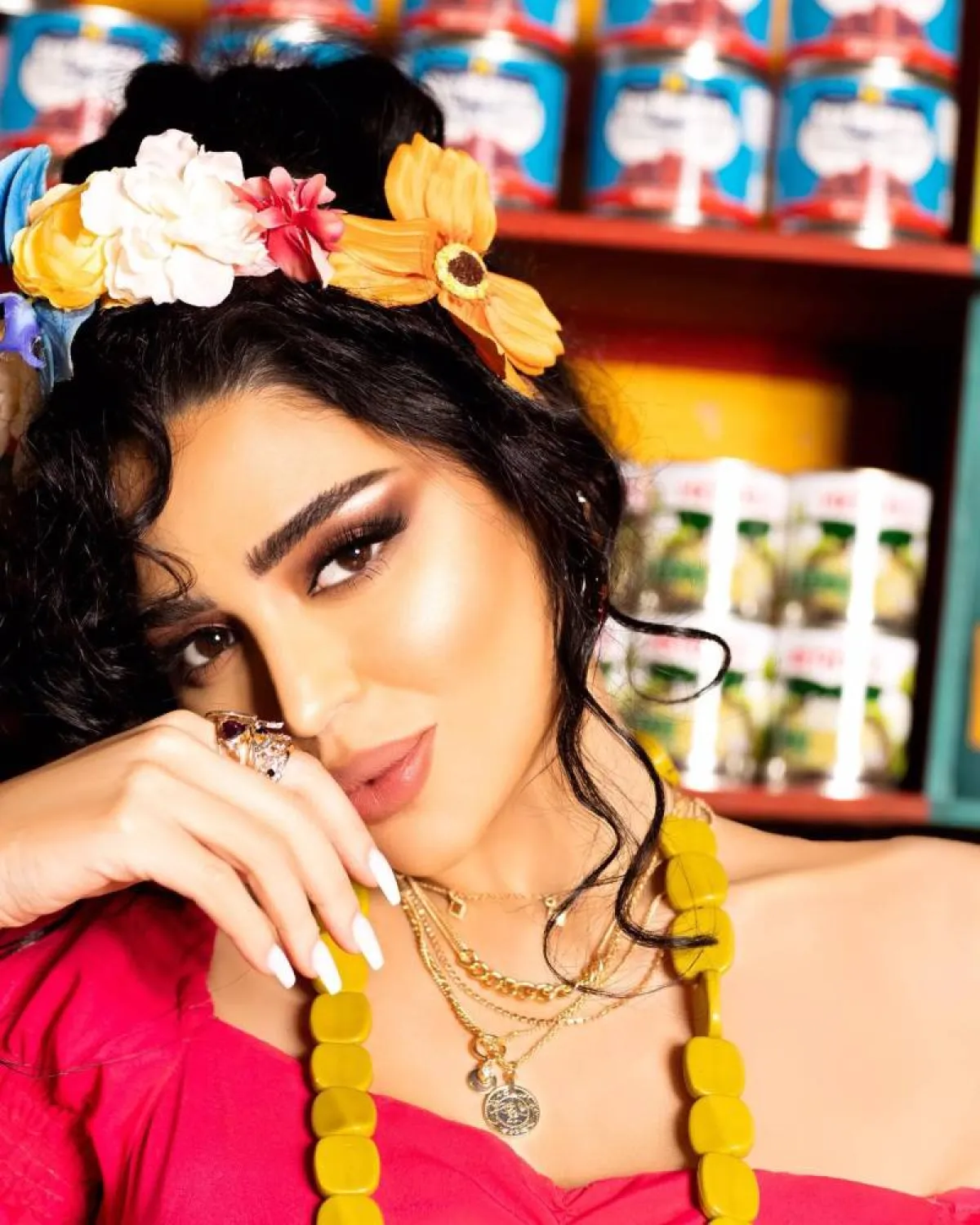 تسريحات شعر مرفوعة من جليلة المغربية