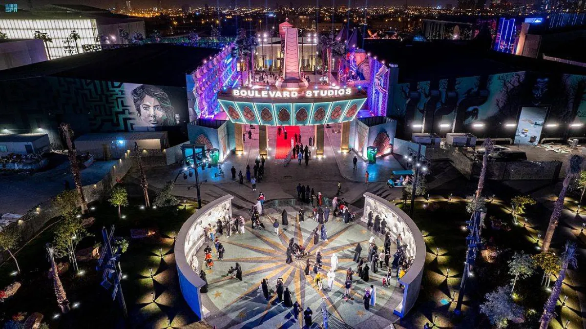 موسم الرياض يستقبل زواره وسط أجواء الربيع - الصورة من واس