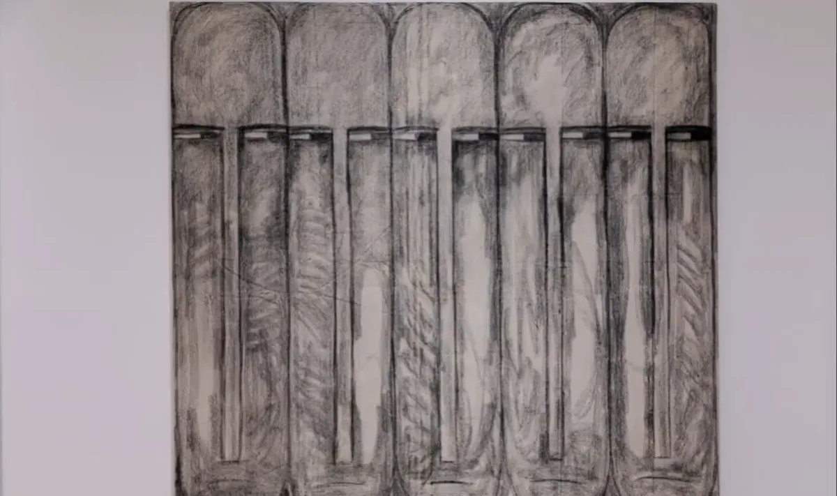 أعمال فنية تعيد إحياء التاريخ في بينالي الدرعية - الصورة من حساب بينالي الدرعية على تويتر