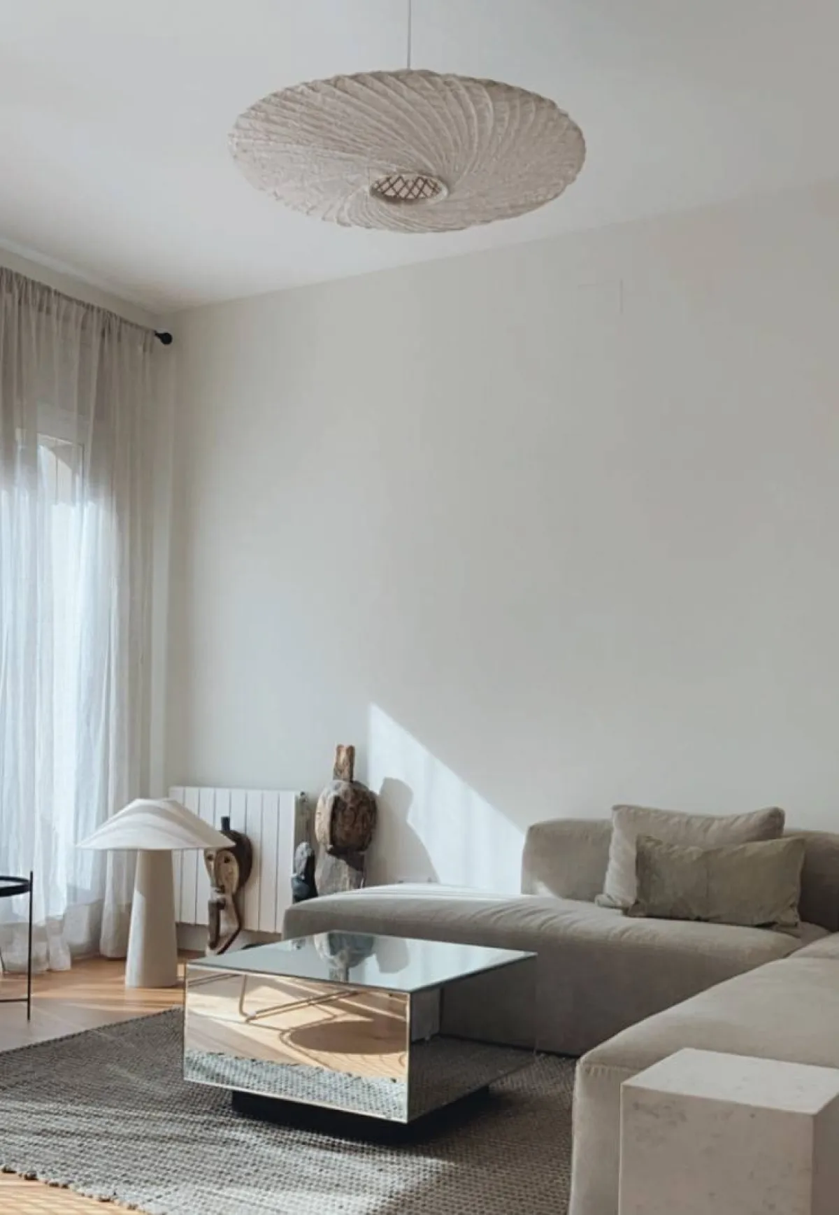 جانب من شقّة ببرشلونة من تصميم المهندسة نهلة حميدة