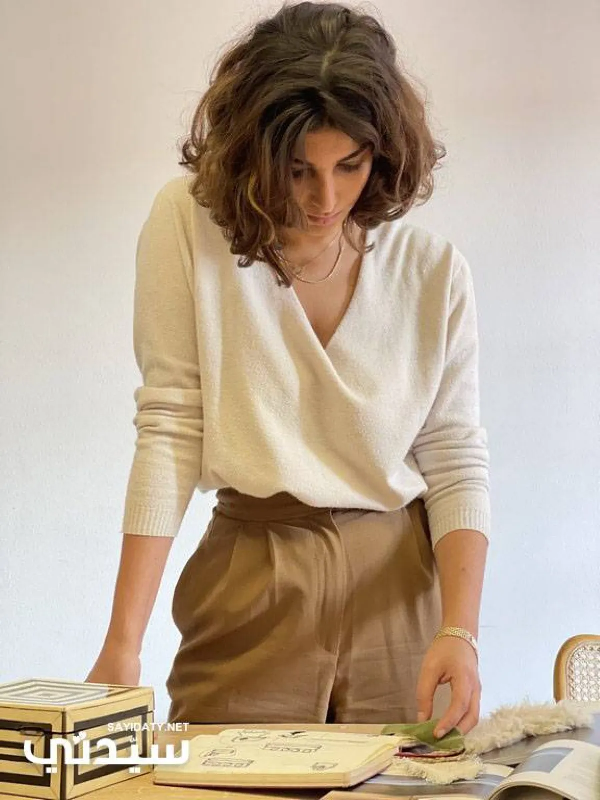 مصمّمة المفروشات المغربيّة نهلة حميدة