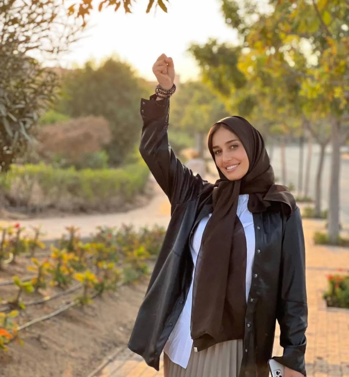 حلا شيحة  - الصورة من حسابها على انستغرام