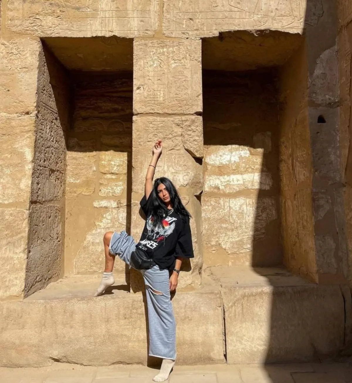 إطلالات كاجوال من هدى المفتي