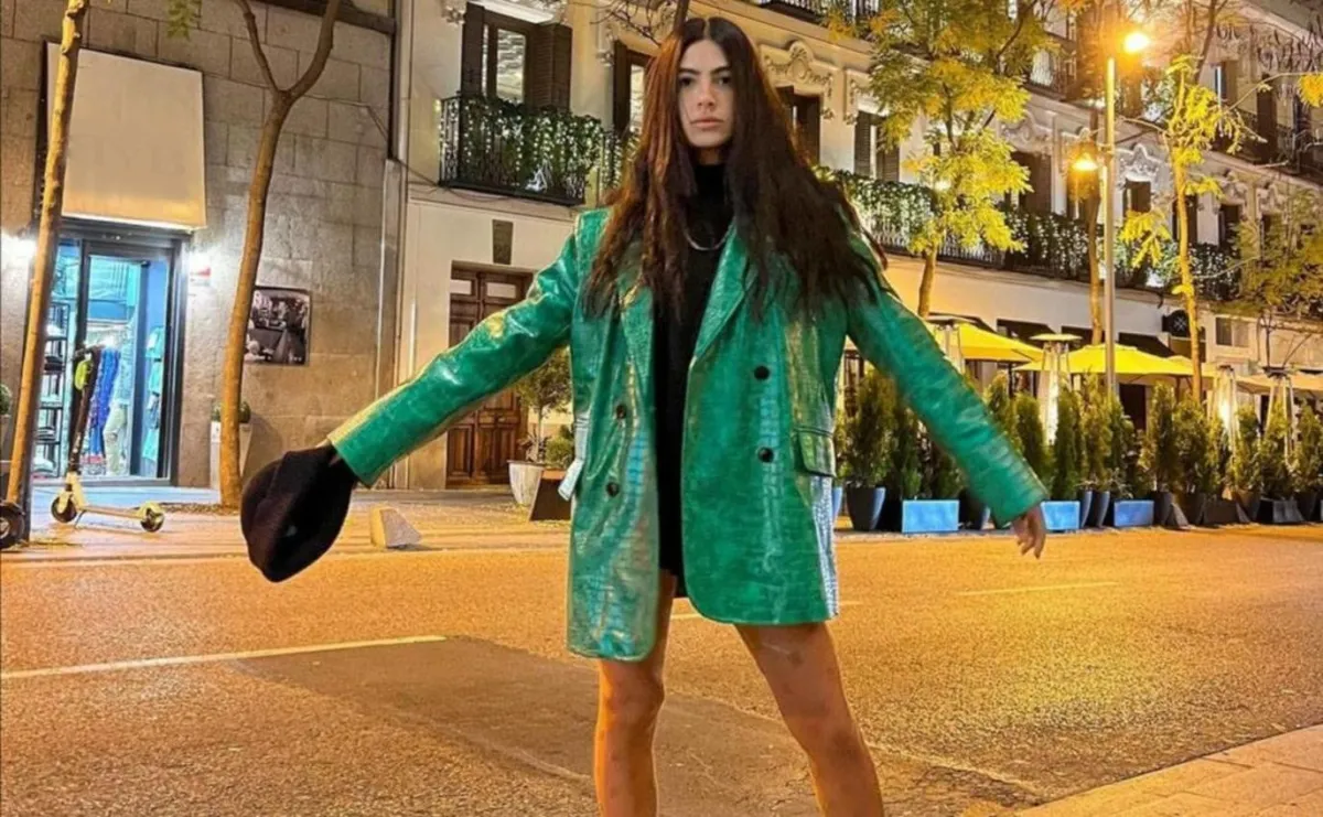 هدى المفتي تتألق بالأخضر