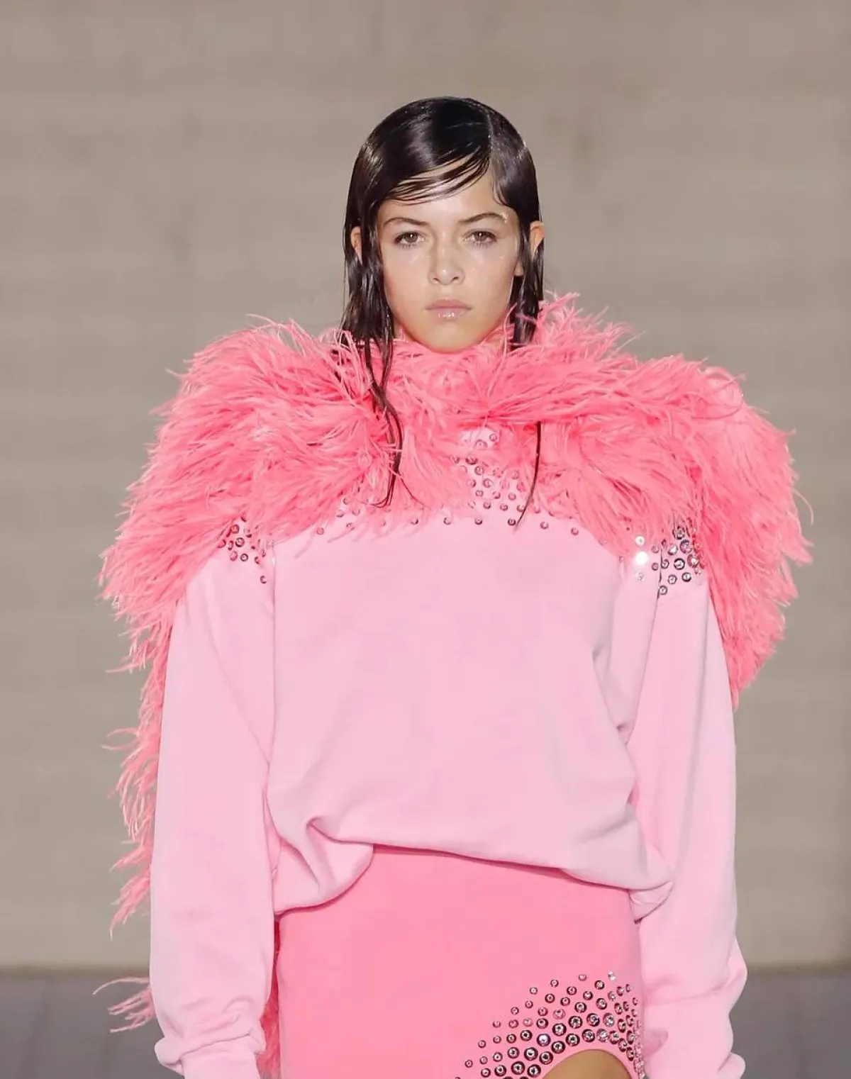 إطلالات الريش