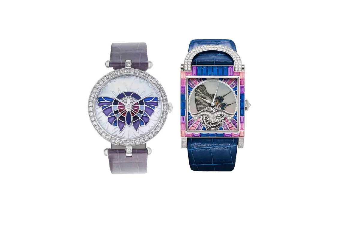 ساعات ناعمة من وحي الفراشات لربيع 2022