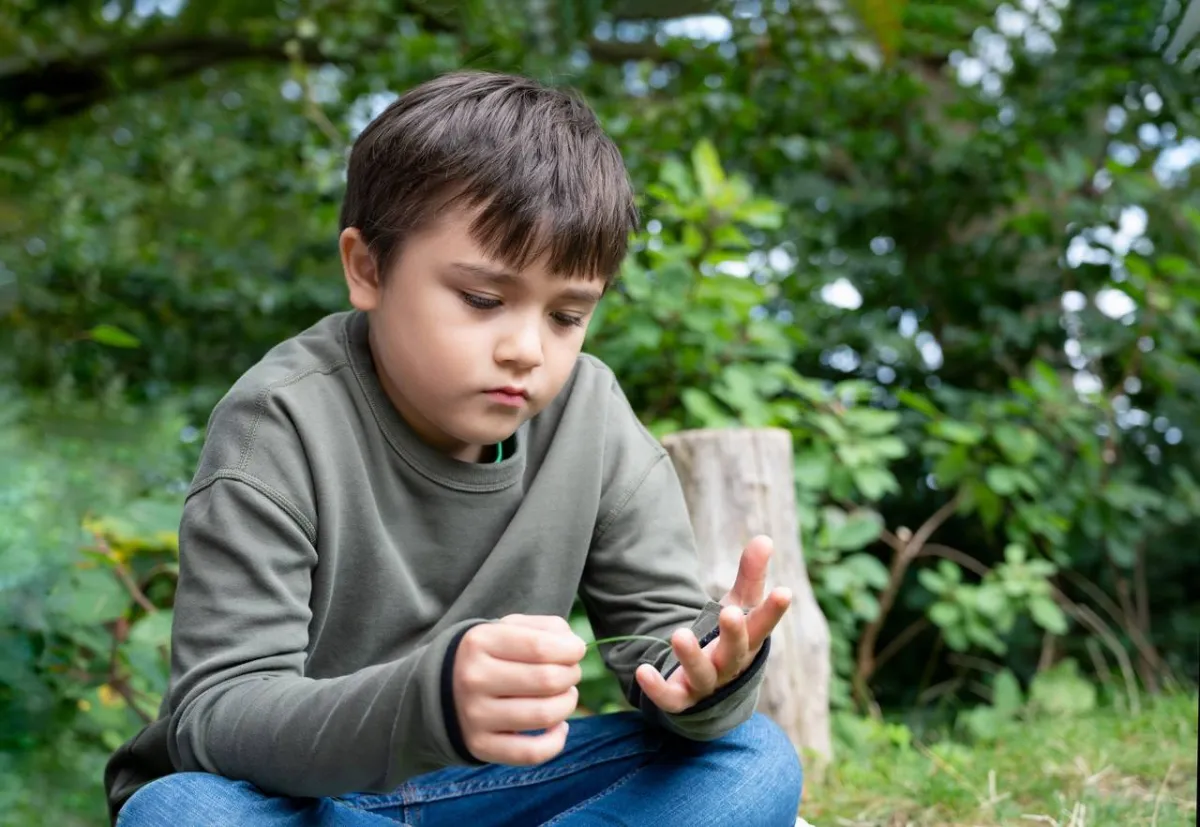 صورة لطفل وحيد