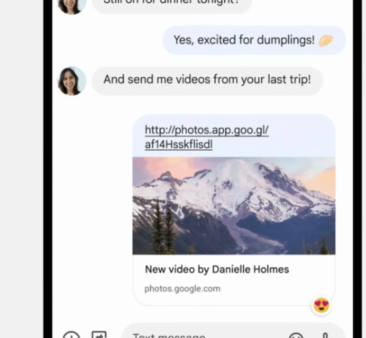 تحديث لتطبيق رسائل غوغل يمكنه من التعامل مع ردود رسائل آيفون