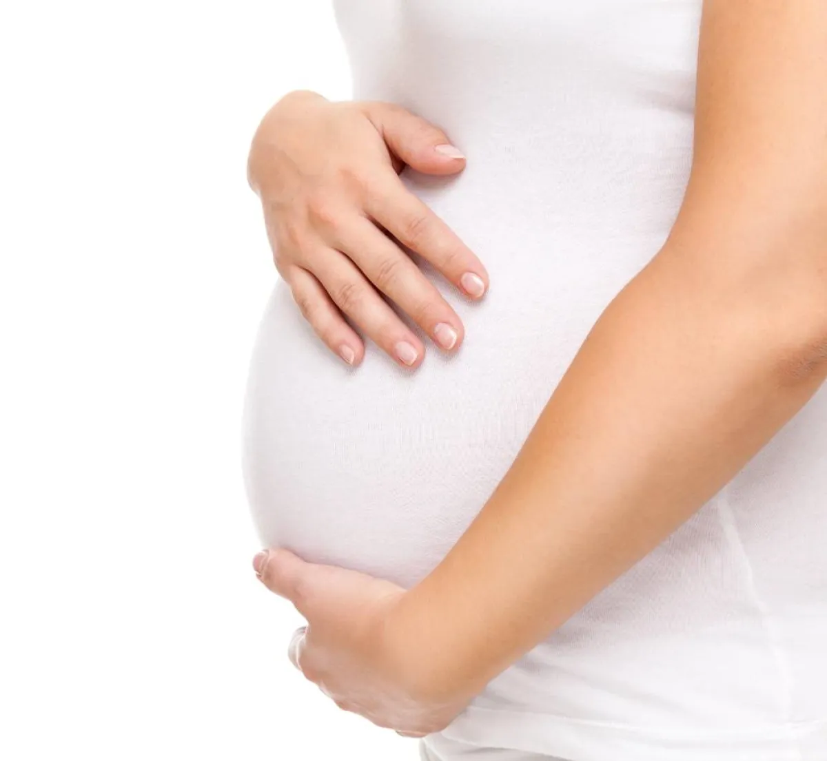 صورة لحامل في مرحلة متقدمة