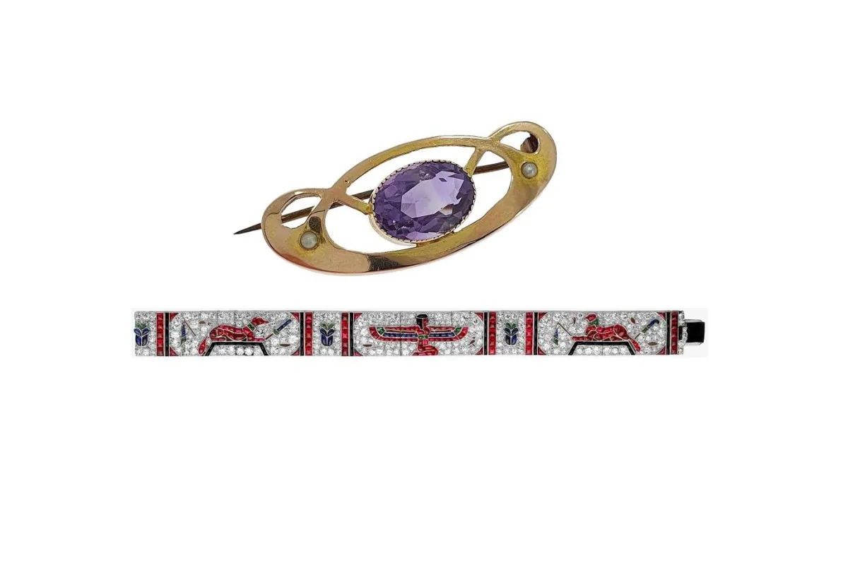 في يوم الجوهرة العالمي.. مجوهرات Deco Art وArt Nouveau تحاكي عصرنا