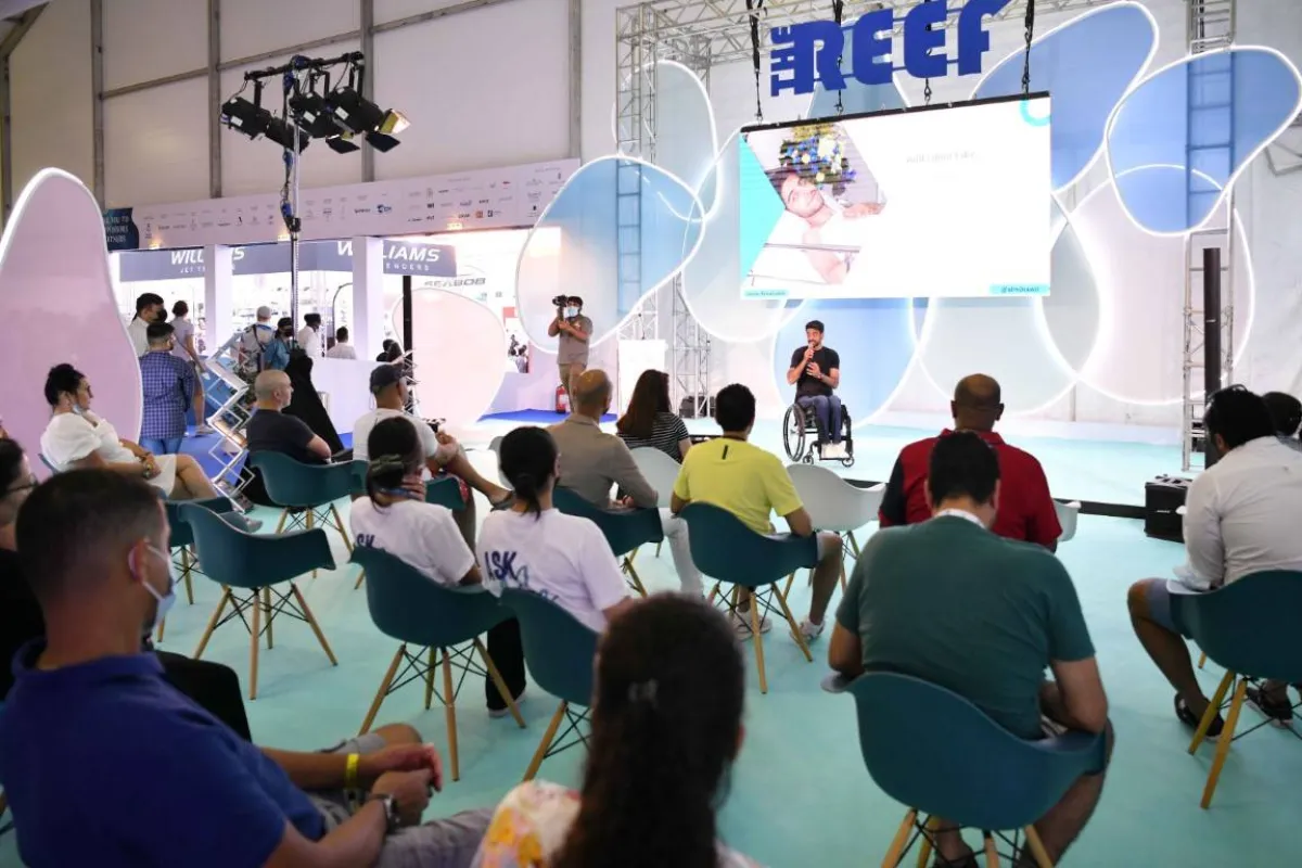 الغواص الكويتي "فيصل جواد هاشم". الصورة من "وام"