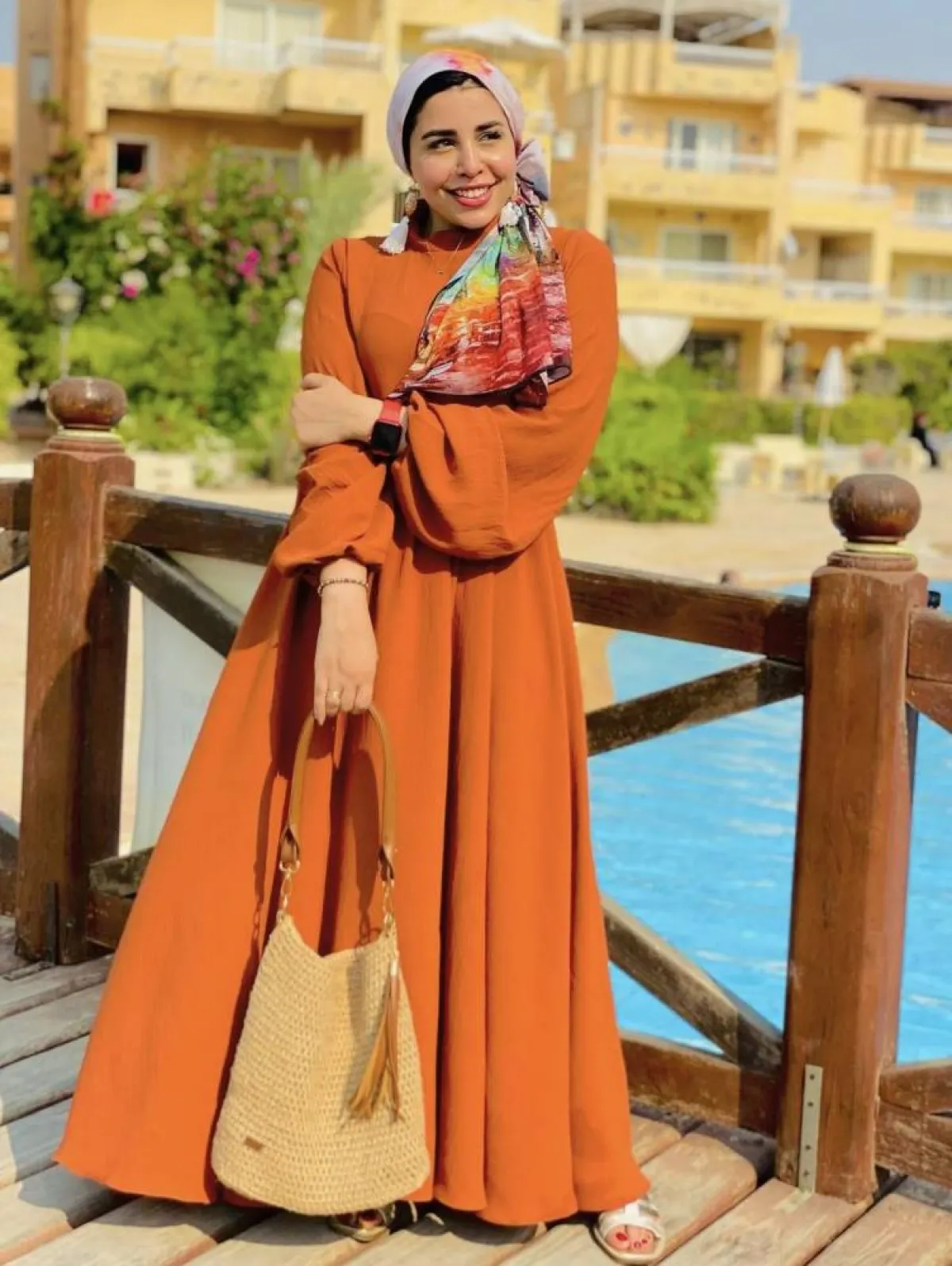 اطلالة مميزة للام