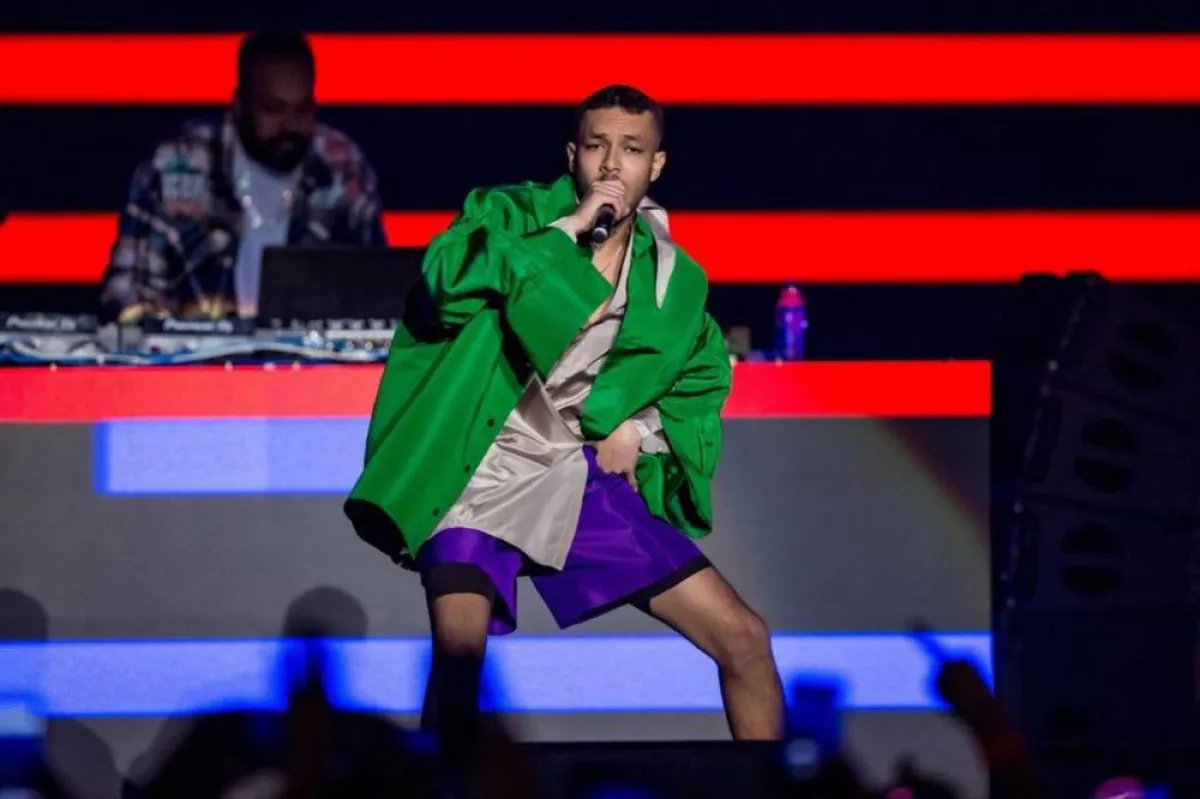 ويجز من حفل موسم الرياض - الصورة من حسابه على انستغرام