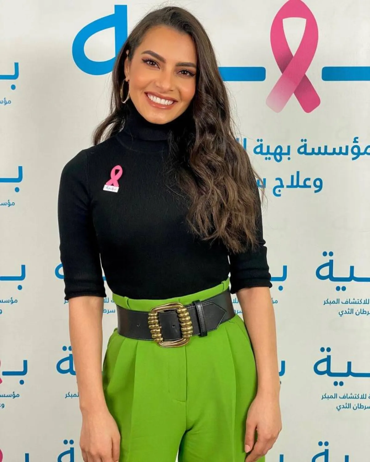 كارمن سليمان تدعم محاربات سرطان الثدي - الصورة من حساب كارمن على انستغرام