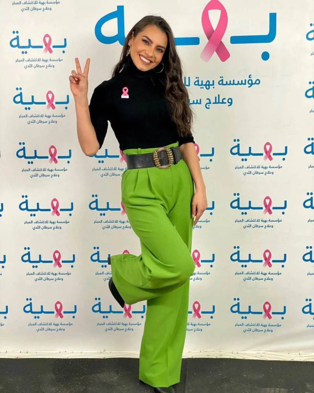 كارمن سليمان تدعم محاربات سرطان الثدي - الصورة من حساب كارمن على انستغرام