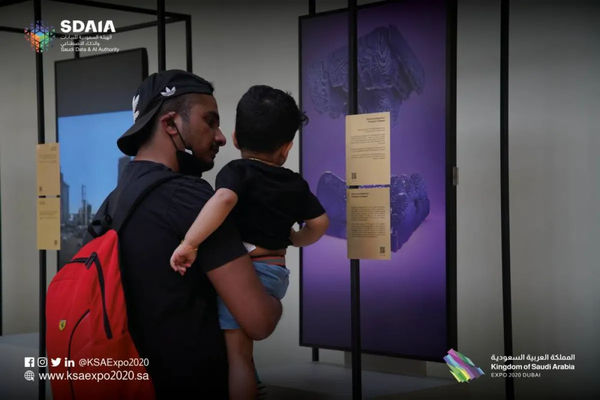 جناح المملكة في "إكسبو 2020 دبي" يستضيف معرض "آرتاثون الذكاء الاصطناعي" بالتعاون مع "سدايا" - الصور من حساب الجناح على تويتر