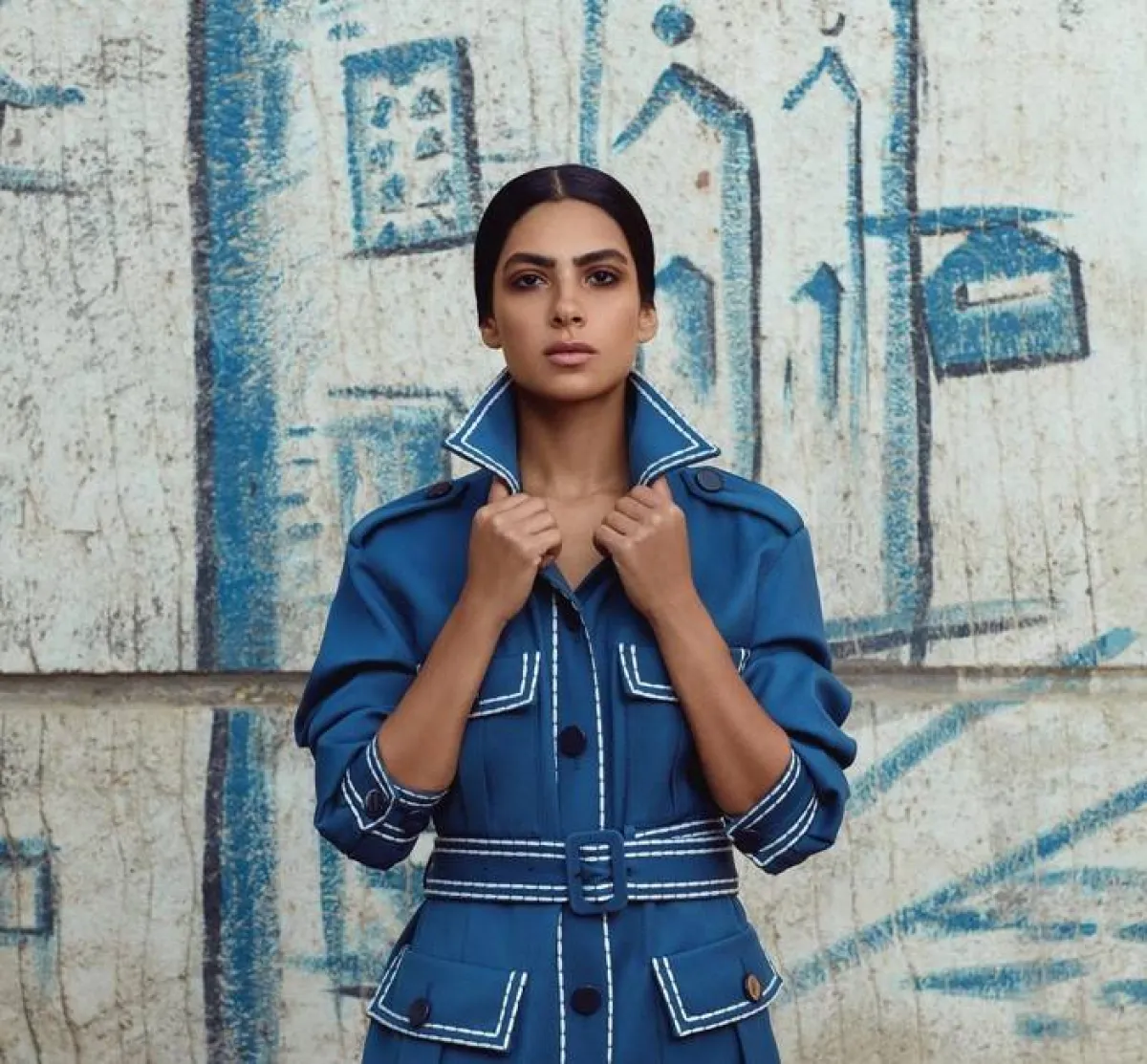 الفنانة هدى المفتي - الصورة من صفحتها على " انستغرام "