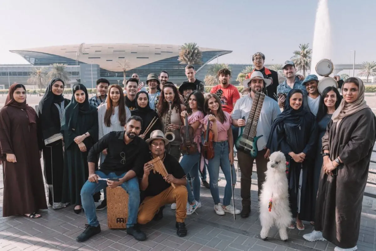 مهرجان مترو دبي للموسيقى. الصورة من "وام"