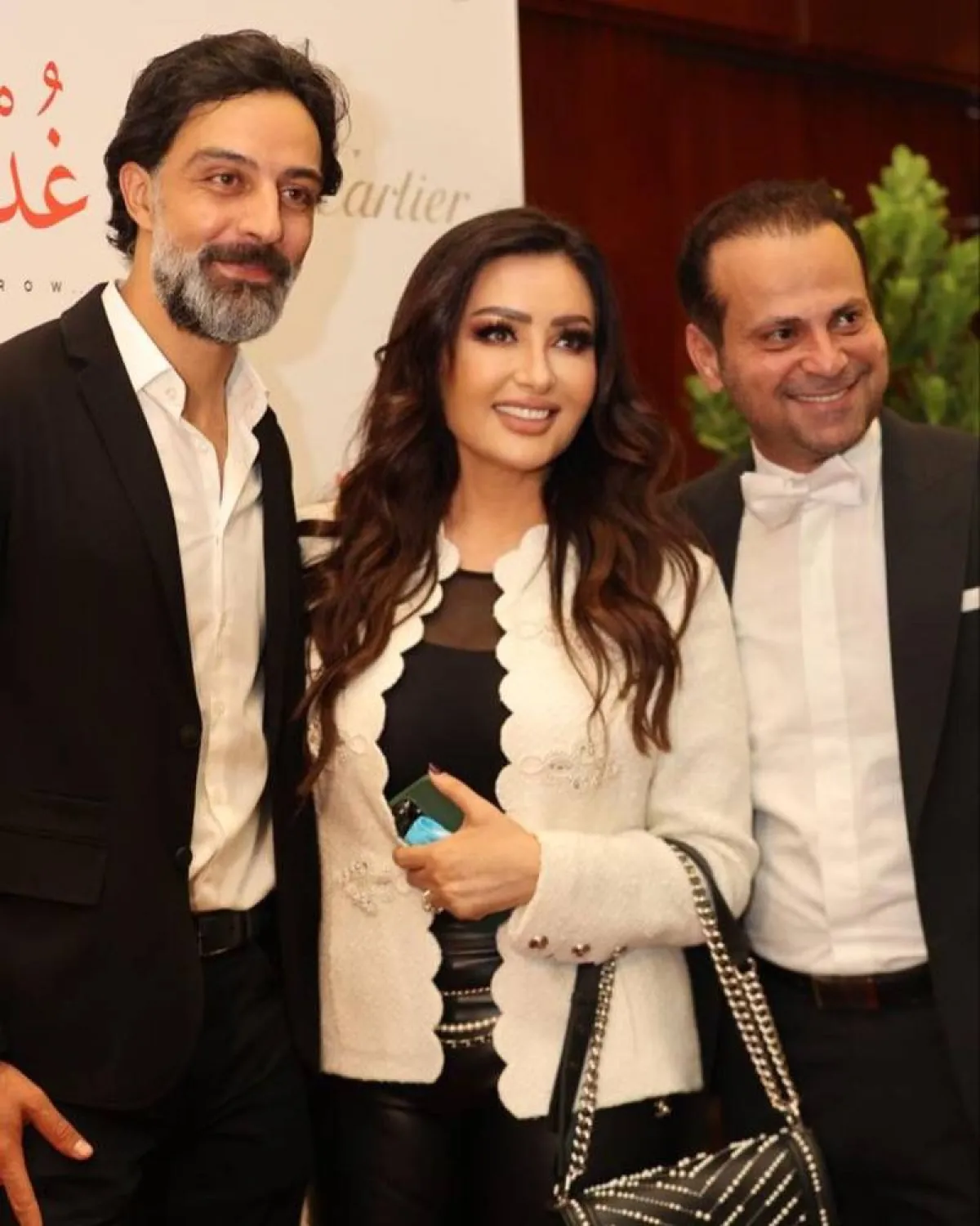 لطيفة من عرض فيلم " غدوة " - صورة من حسابها على " انستغرام "